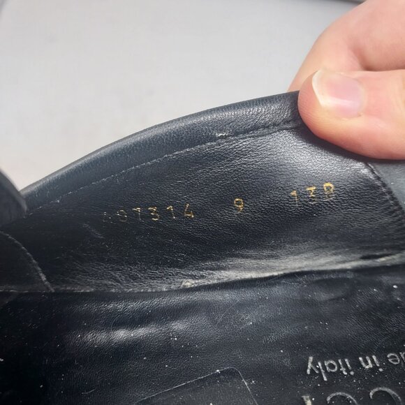 Gucci MENS Brixton Black Horsebit Loafer Shoe - Picture 3 of 12